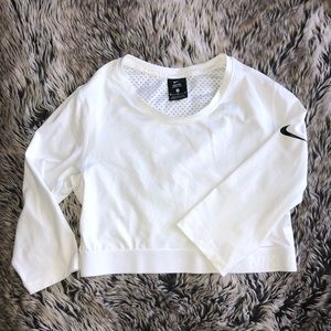 Nike pro crop top